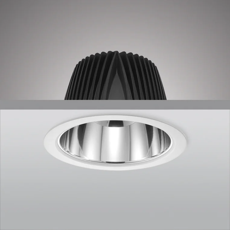 Snelle Levering Prolumia LED downlight, 165mm, 10W, wit, 4000K, sparing 150mm